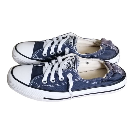 Converse Chuck Taylor All Star CTAS Shoreline Slip Womens Size 6.5 Navy Blue - Picture 5 of 12